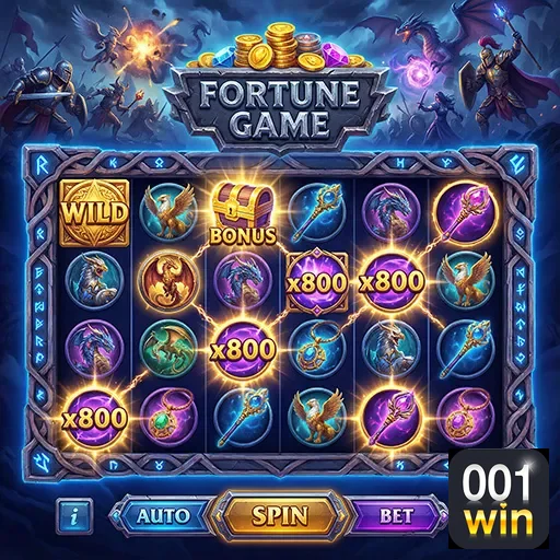 Ilustração de Explore o Cassino Online 001win: Slots e Serviços VIP