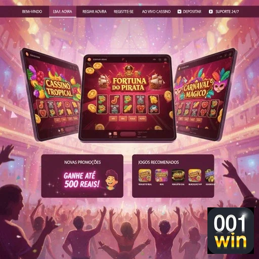 Ilustração de Descubra os benefícios VIP na 001win para jogos exclusivos