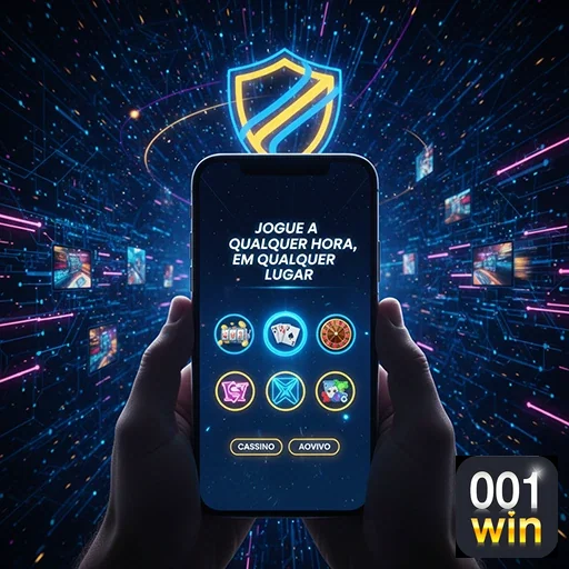 Ilustração de Acesse bônus e promoções no 001win com facilidade