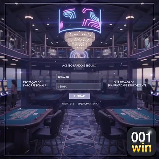 Ilustração de Explore as Ofertas e Recompensas do 001win