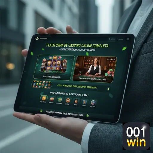 Ilustração de Explore as Ofertas e Recompensas do 001win